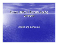 Great Lakes / Ocean-Going Vessels
