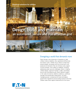 Design, build and maintain