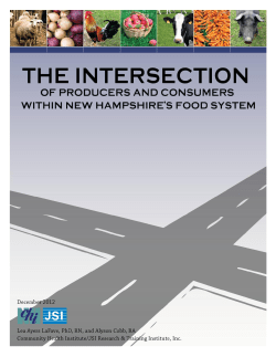 The Intersection of Producers and Consumers