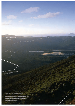 Users guide to the Australian walking track