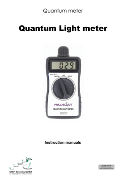 Quantum meter - STEP Systems GmbH