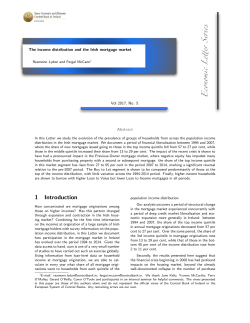 1 Introduction - Central Bank of Ireland