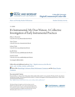 - DigitalCommons@Cedarville