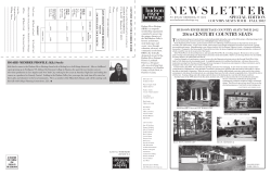 newsletter - Hudson River Heritage