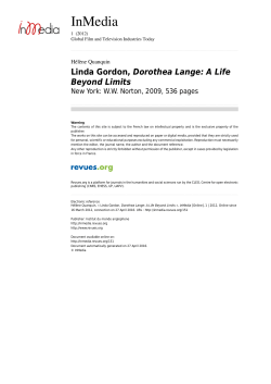 Linda Gordon, Dorothea Lange: A Life Beyond Limits