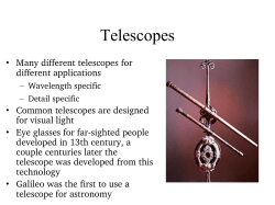 Telescopes