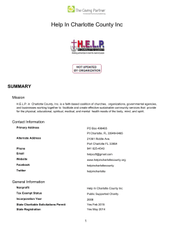 Help In Charlotte County Inc