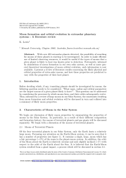 Moon formation and orbital evolution in extrasolar planetary systems