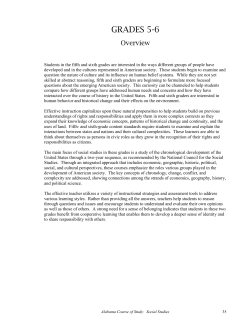 Social Studies Grades 5-6