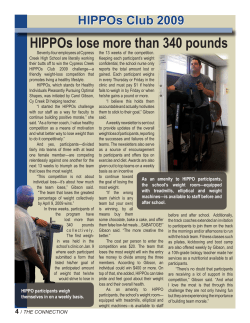 HIPPOs lose more than 340 pounds