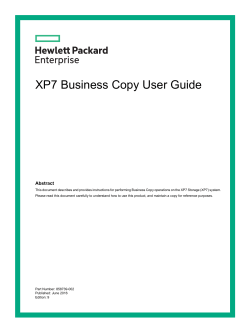 XP7 Business Copy User Guide