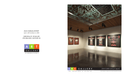 annual report - Art Gallery of Greater Victoria