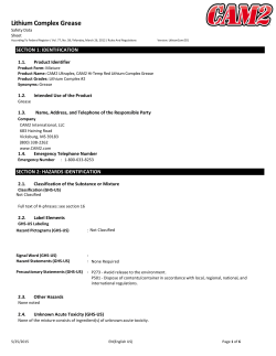 Lithium Complex Grease