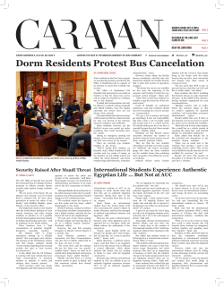 Dorm Residents Protest Bus Cancelation