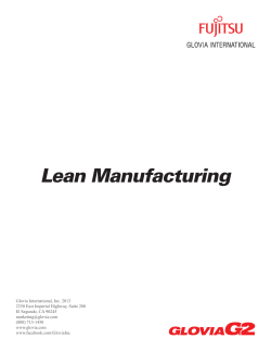 Lean Manufacturing