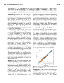 the importance of temperature on ree and other - USRA