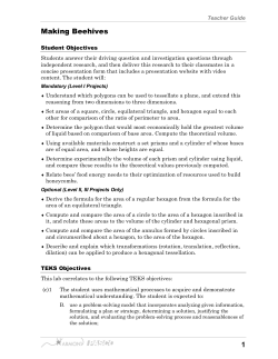 Math Level II Teacher Guide