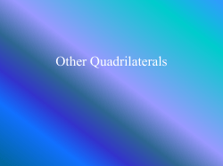 properties of special parallelograms