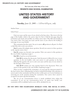 united states history and government