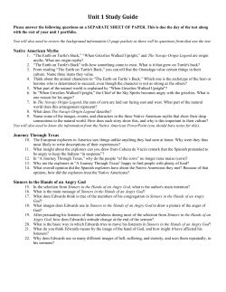 Unit 1 Study Guide