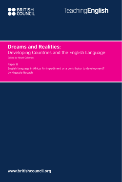 An impediment or a contributor to development?