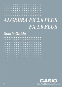 algebra fx 2.0 plus fx 1.0 plus - Support