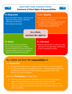 Client Rights and Responsibilities