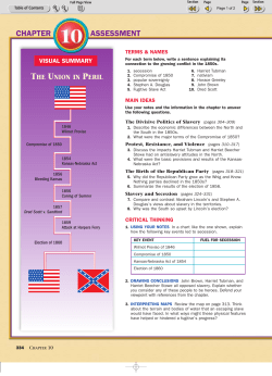 Chapter 10 Assessment - Caggia Social Studies
