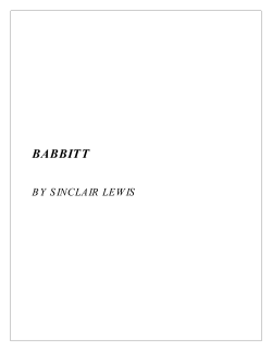 babbitt - 24grammata.com