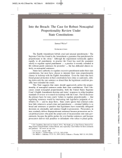 The Case for Robust Noncapital Proportionality Review Under State
