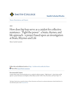 How does hip hop serve as a catalyst for collective resistance