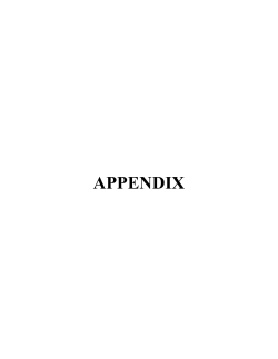 APPENDIX