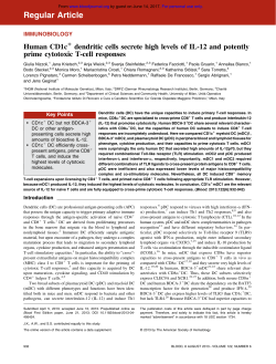 Human CD1c+ dendritic cells secrete high levels of IL