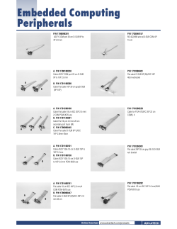 Embedded Computing Peripherals