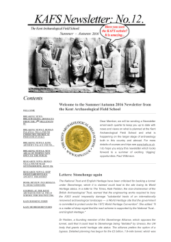 pdf - Kent Archaeological Field School