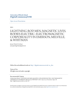 lightning-rod men, magnetic lives, bodies electric