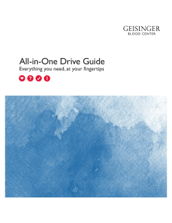 Community Drives: Coordinator`s Guide