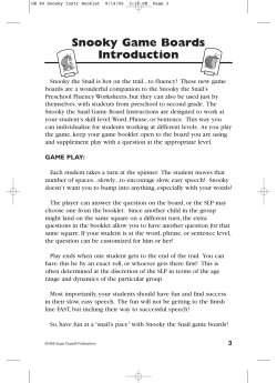 Instructions PDF - Super Duper Publications