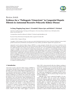 Evidence for a &ldquo;Pathogenic Triumvirate&rdquo; in Congenital Hepatic