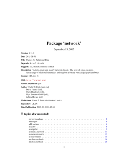 Package `network`