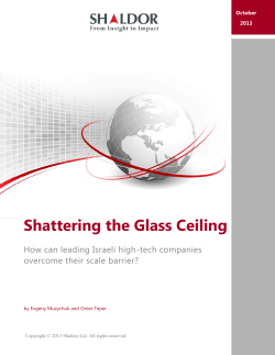 Shattering the Glass Ceiling