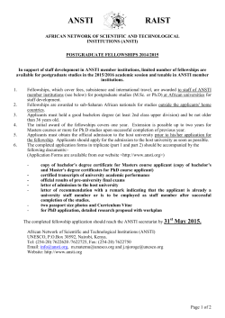 95 fellowship anounce