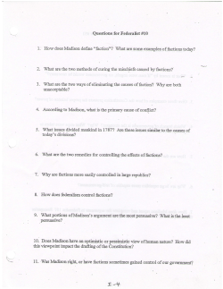 Madison federalist 10