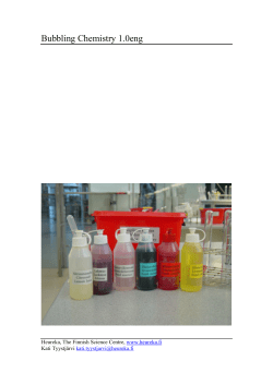 Bubbling Chemistry