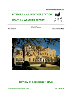 September 2008 Weather Repor..