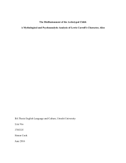 The Disillusionment of the Archetypal Child