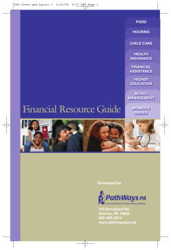 Financial Resource Guide