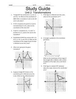 Study Guide - Riverdale Middle School