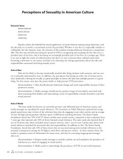 Perceptions of Sexuality in American Culture