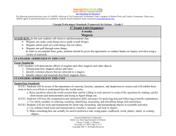 Framework on Magnets